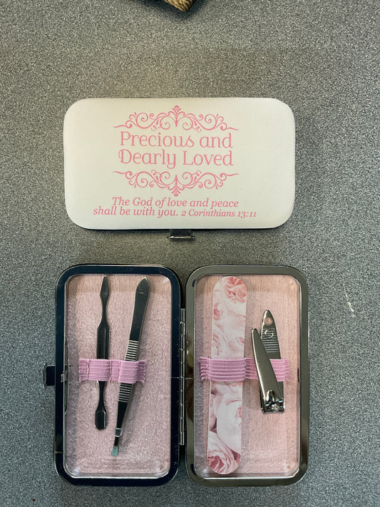 Manicure Set: Precious & Dearly Loved