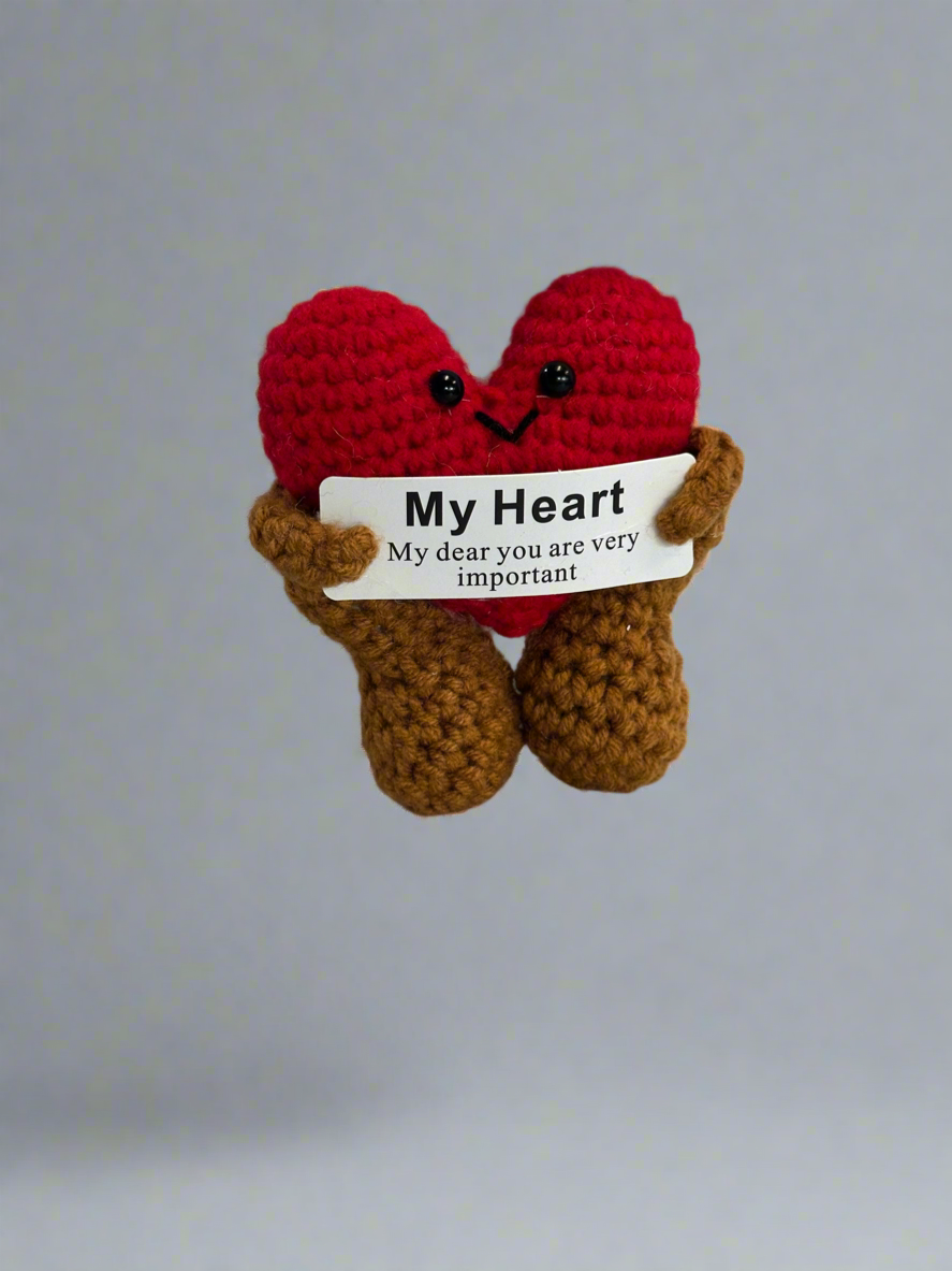 Crochet positive message