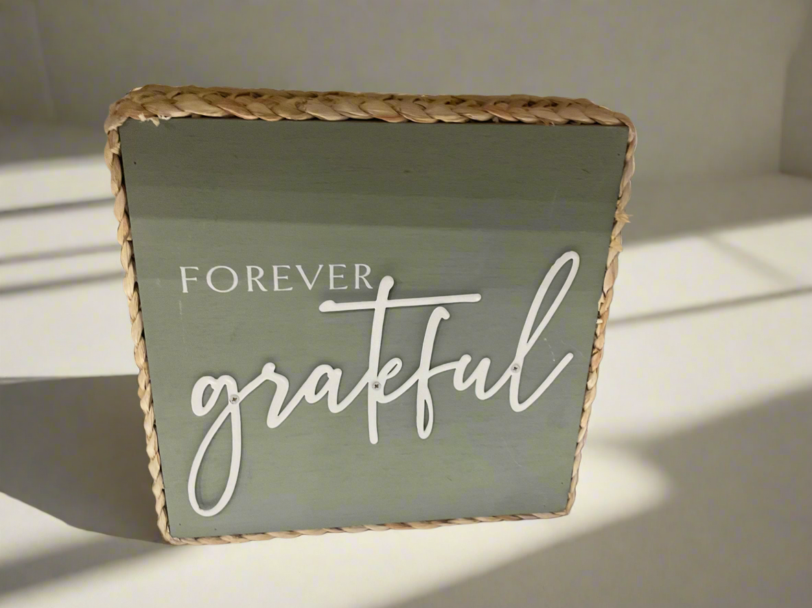 Grateful home decor