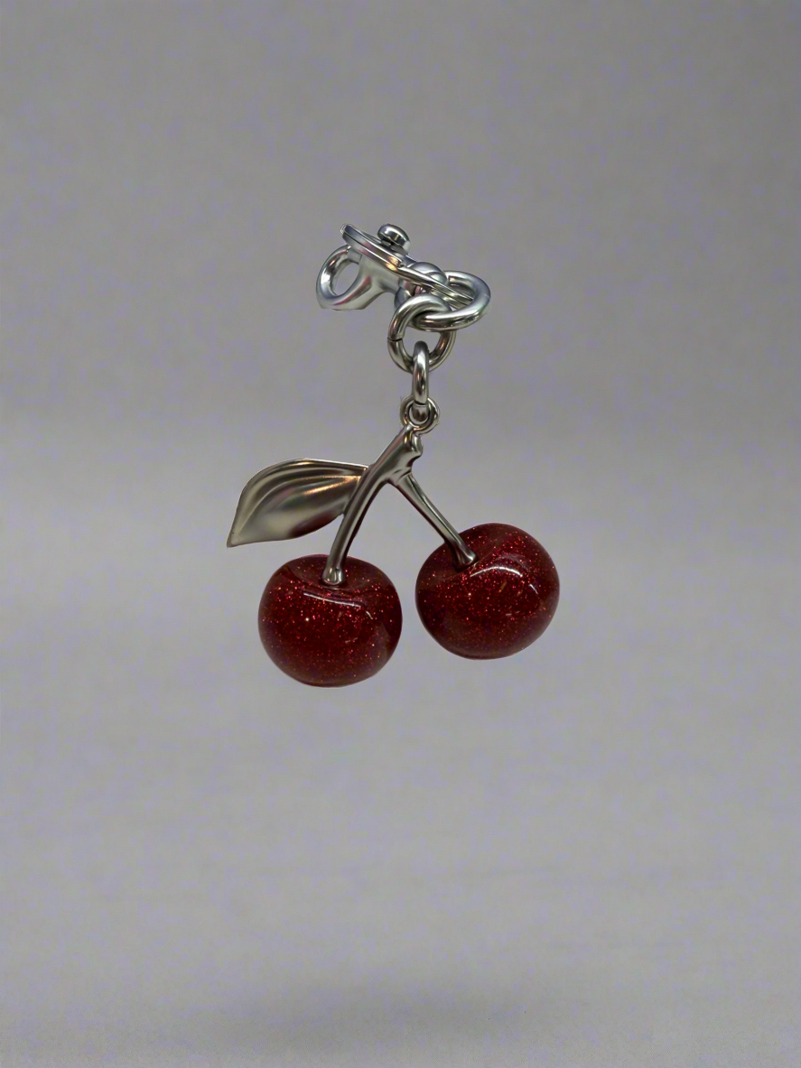 Cherry Bag Charm