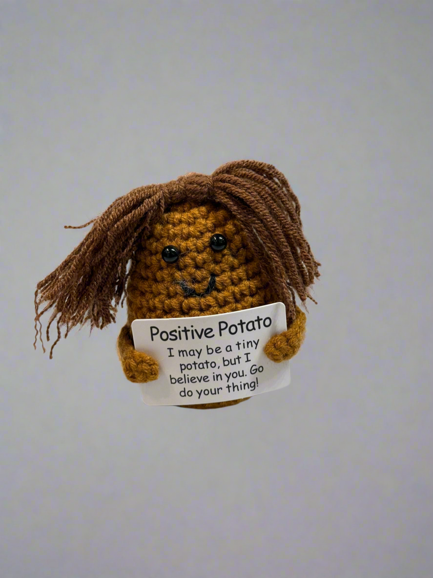 Crochet positive message