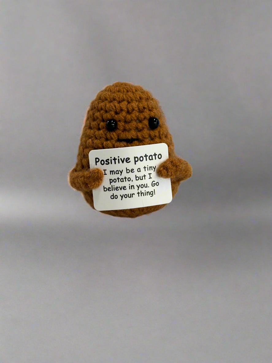 Crochet positive message