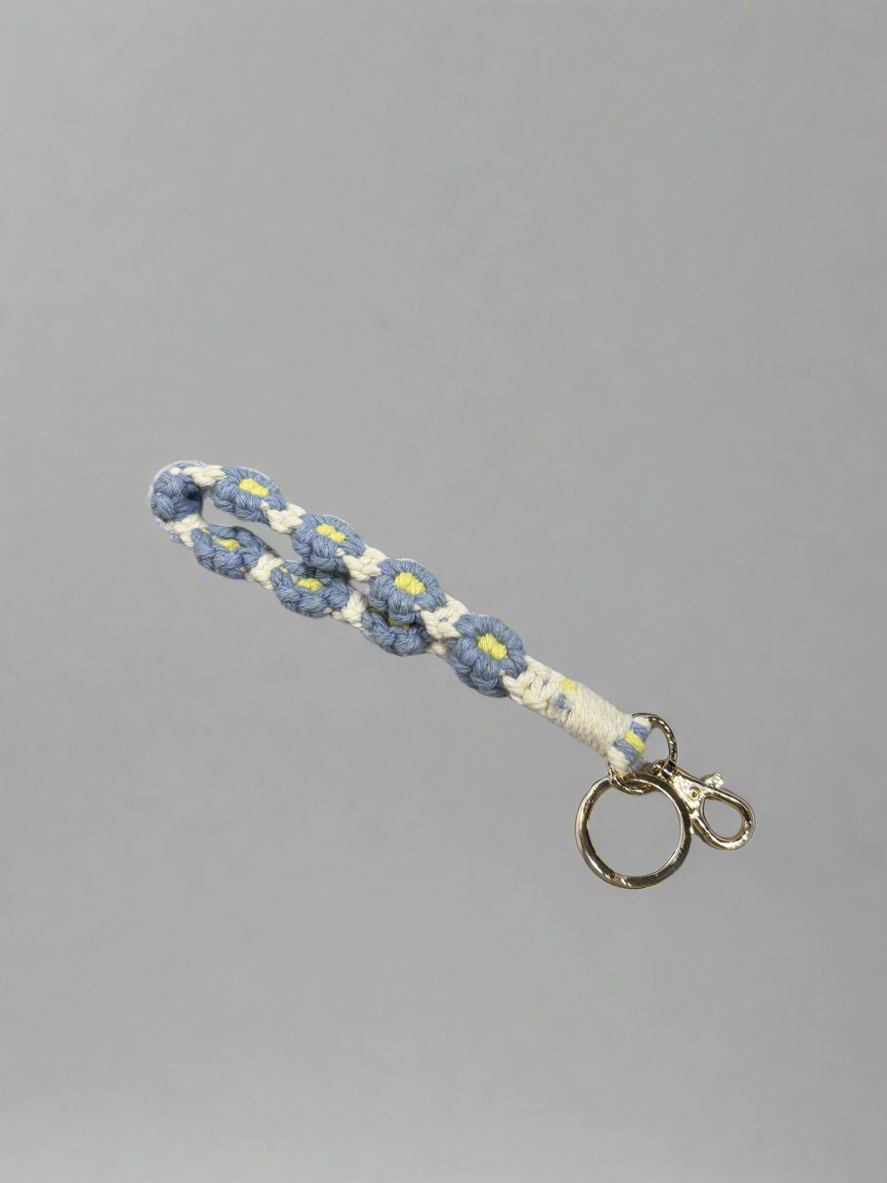 Crochet Wrist Keychain
