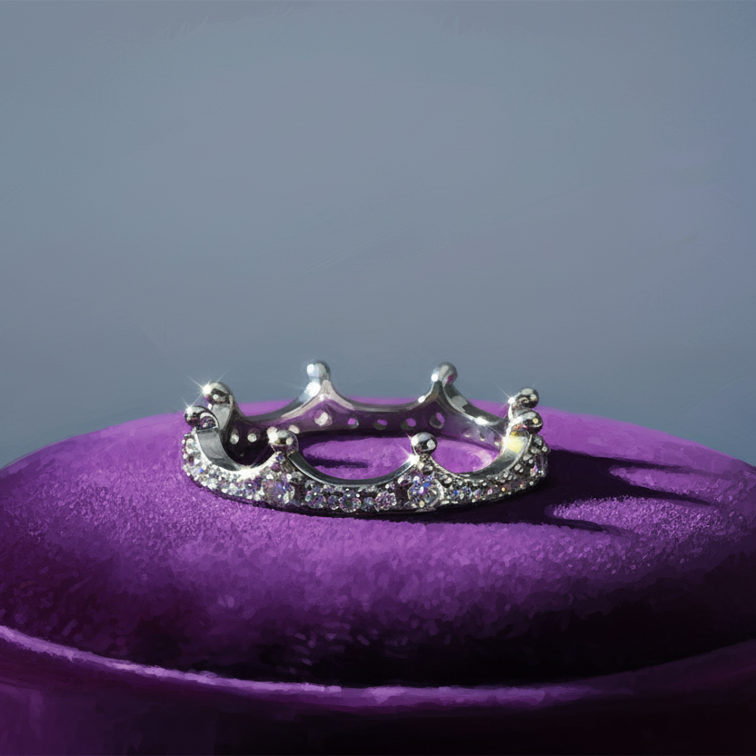 Ring: Diamond Band Crown