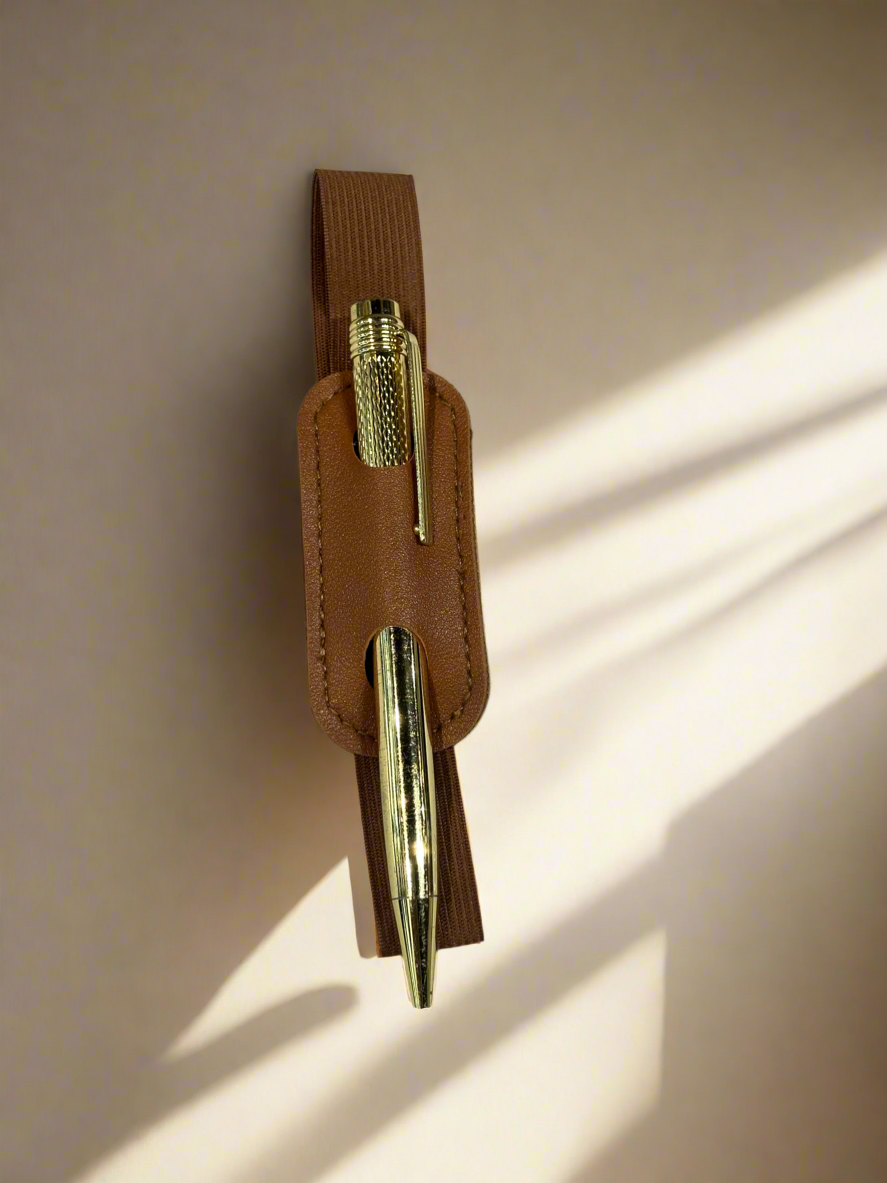 Pen pouch for notebook