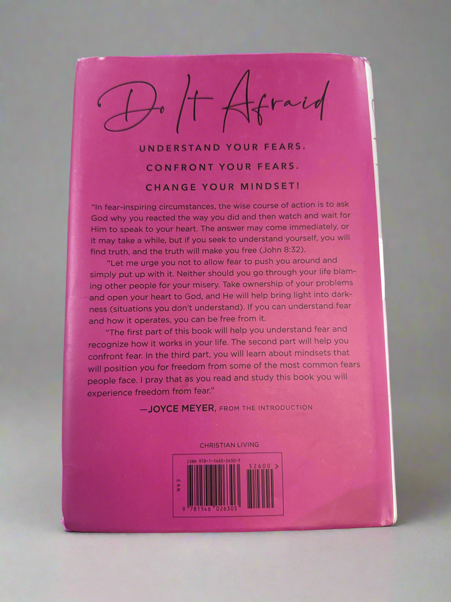 Do it afraid ( Hard cover)