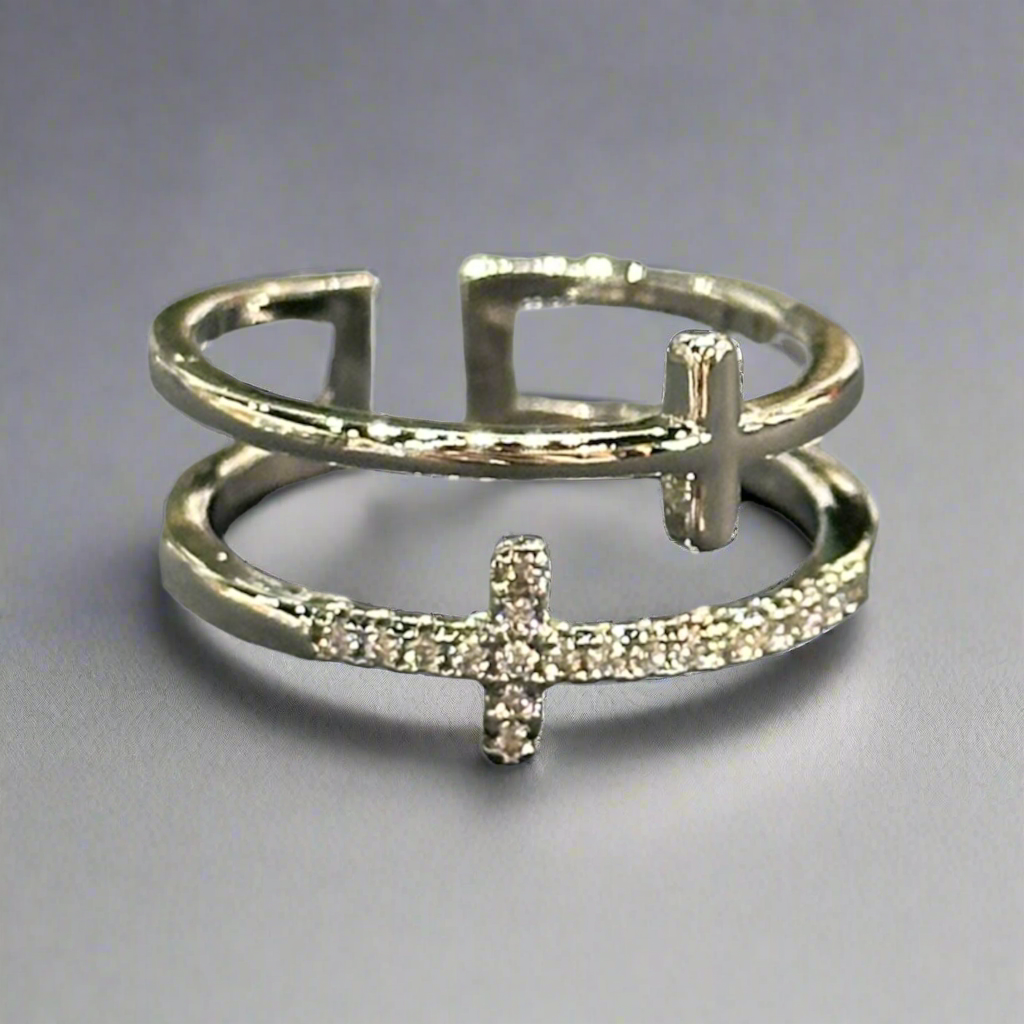 Double cross ring