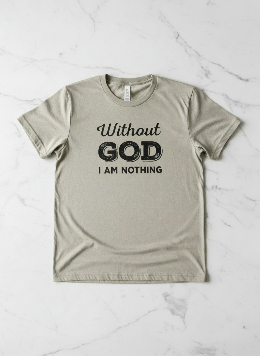 Without God I am Nothing