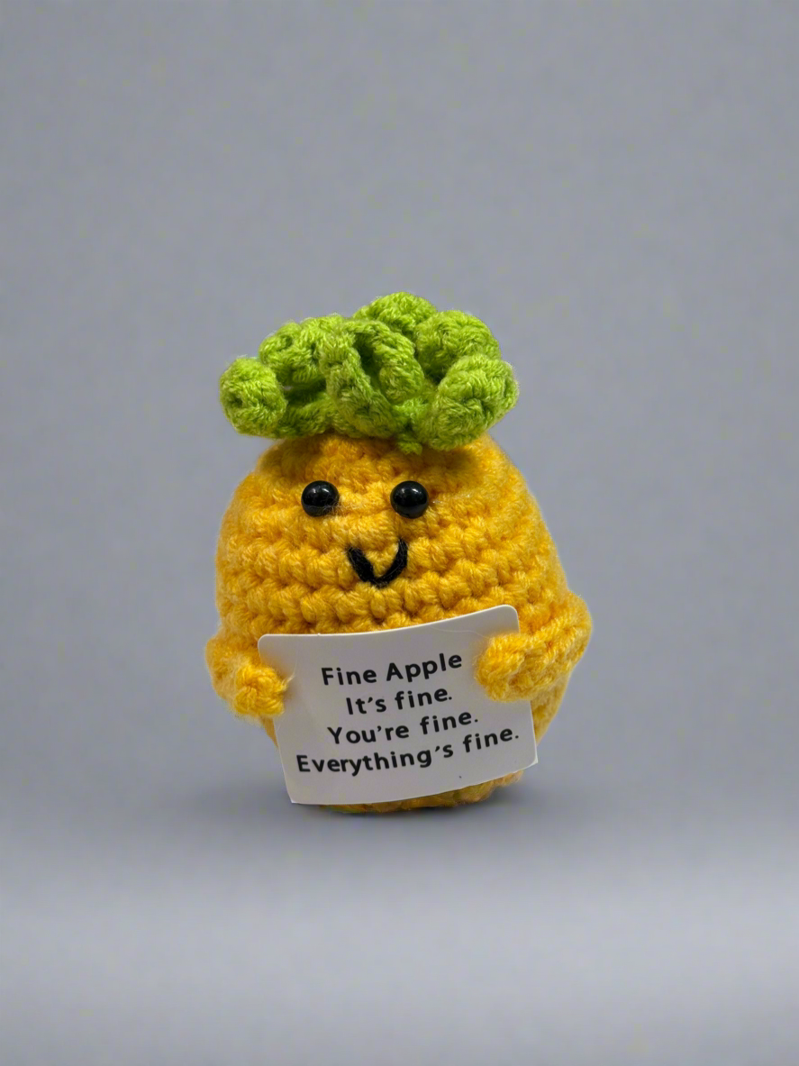 Crochet positive message