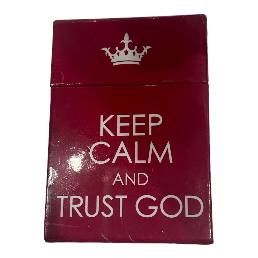Keep Calm and Trust God  Cards