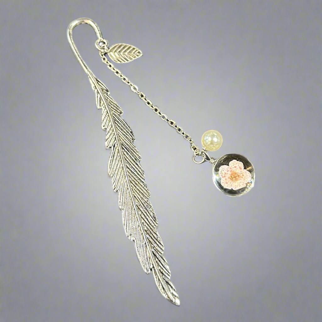 Feather bookmark