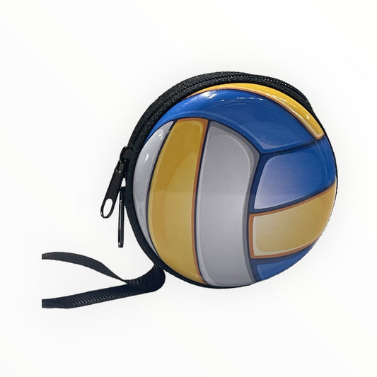 Sports zipper coin purse