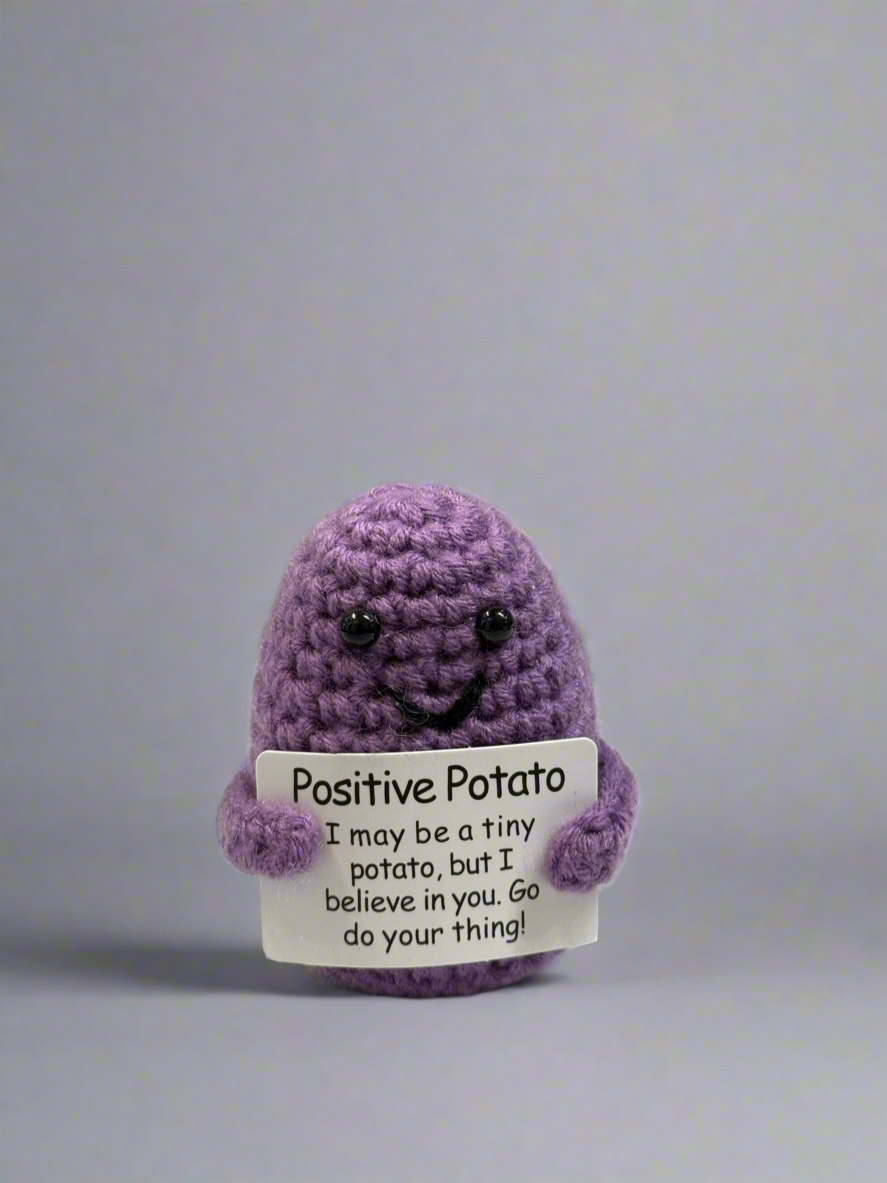 Crochet positive message