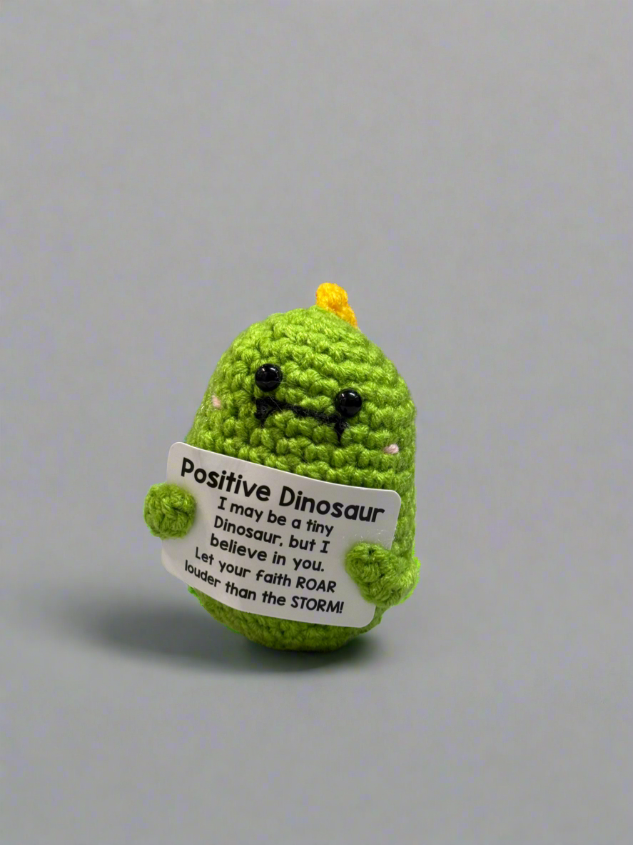 Crochet positive message