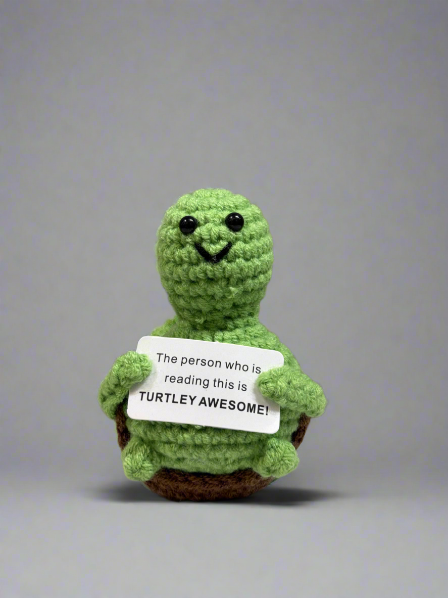 Crochet positive message