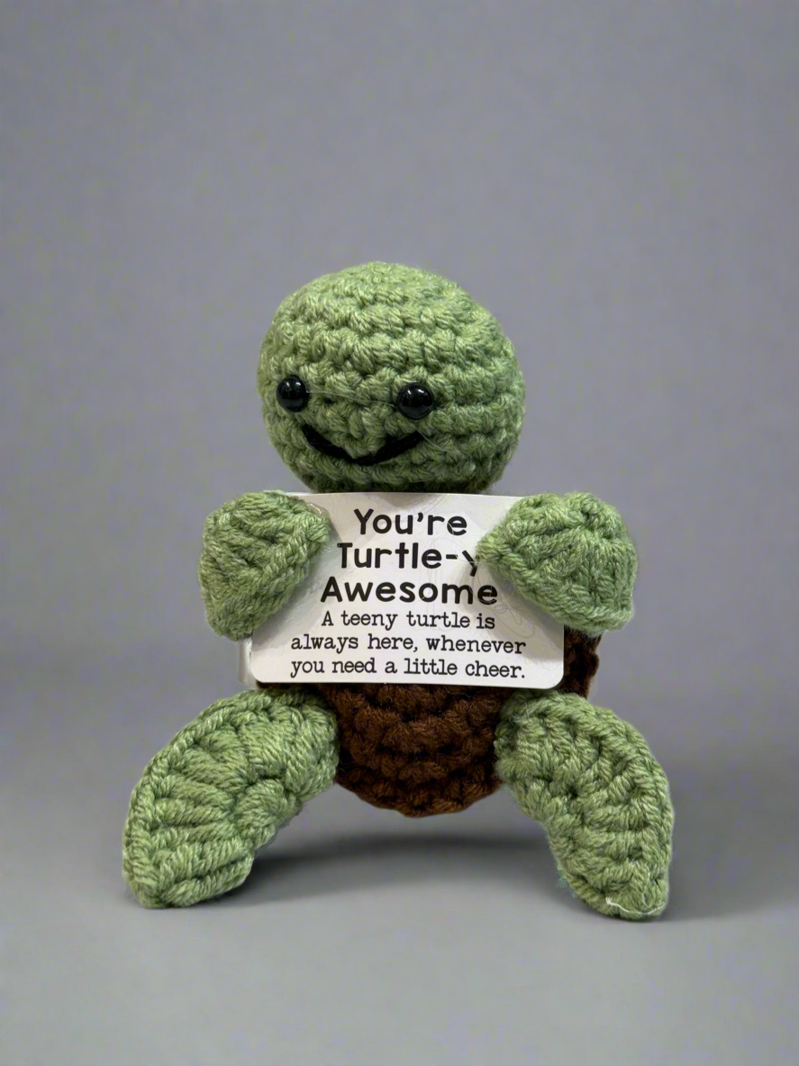 Crochet positive message