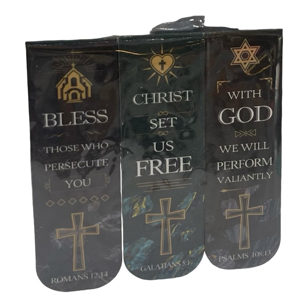 Magnetic book marker