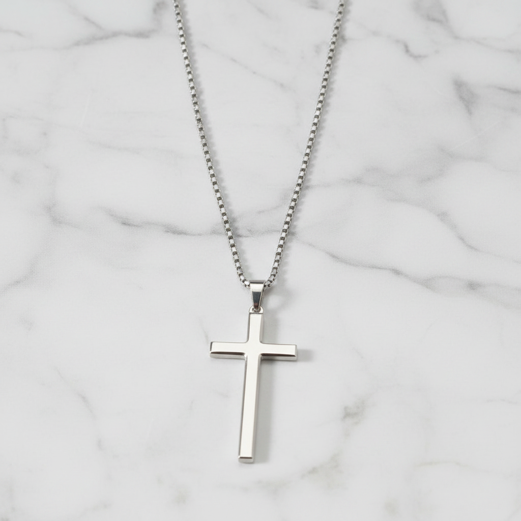 Stainless Steel Cross Necklace