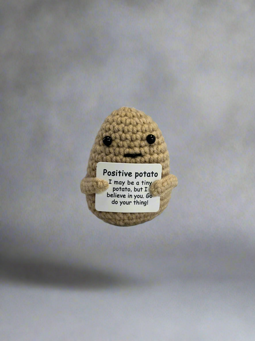 Crochet positive message