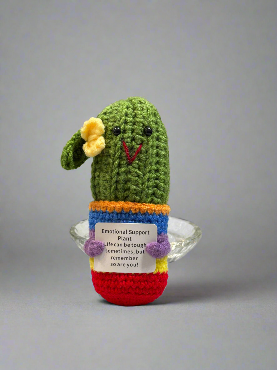 Crochet positive message