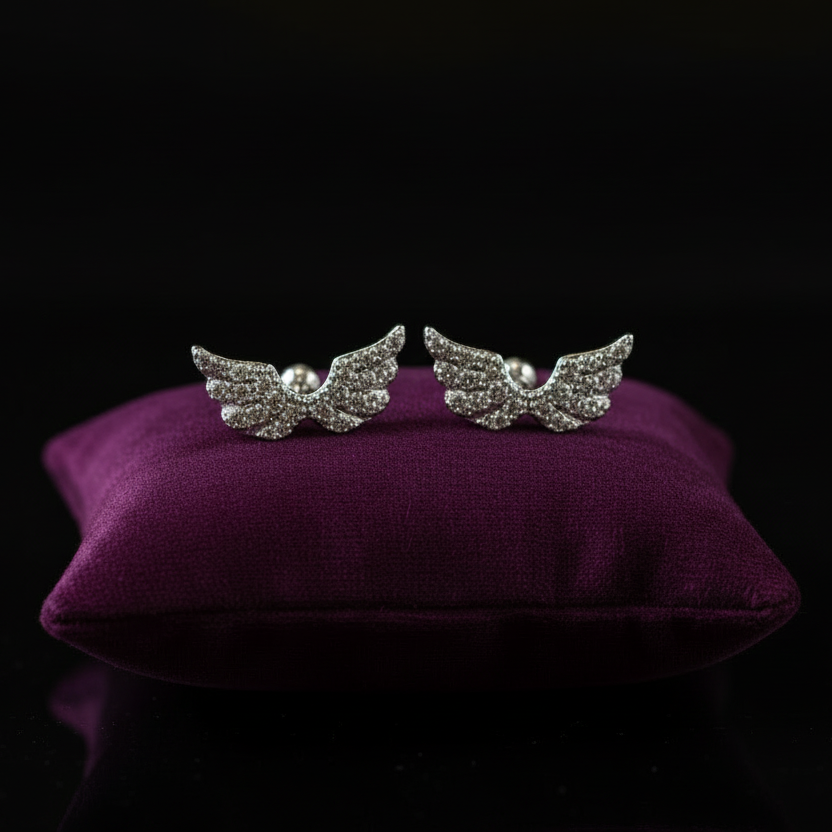 Cartilage Angel wing earrings