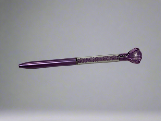 Lavender diamond top pens