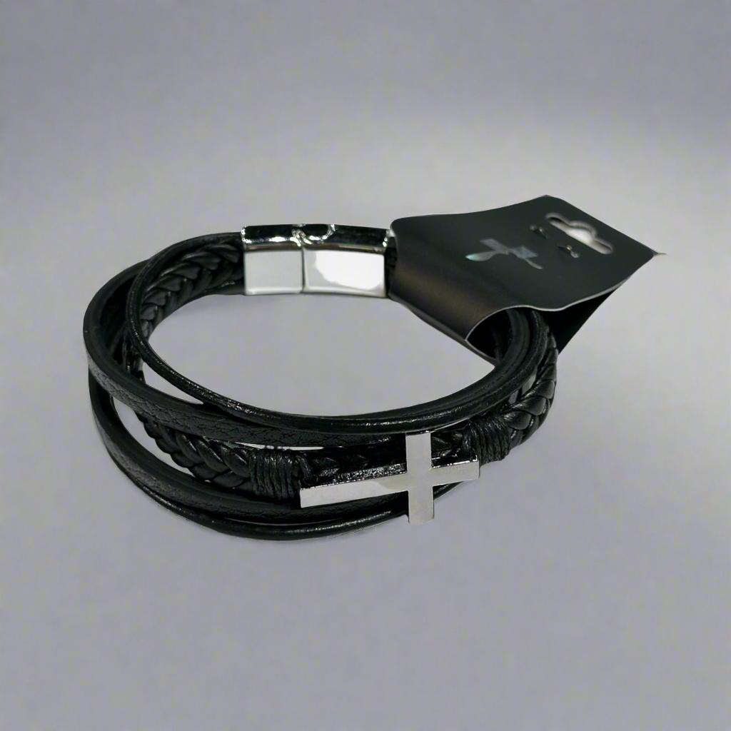 Cross Magnetic Buckle Bracelet