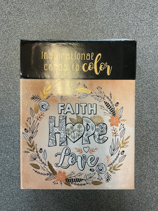 Cards: Faith, Hope, Love