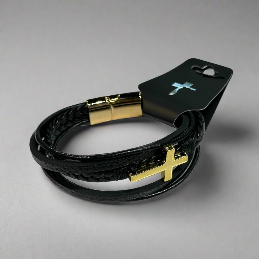 Cross Magnetic Buckle Bracelet