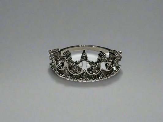 Diamond Crown Ring