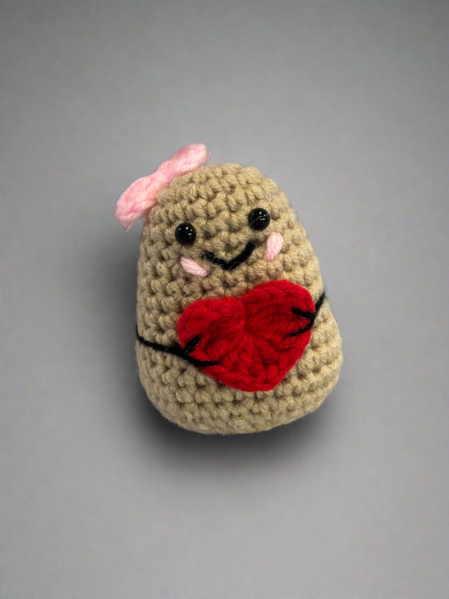 Crochet positive message