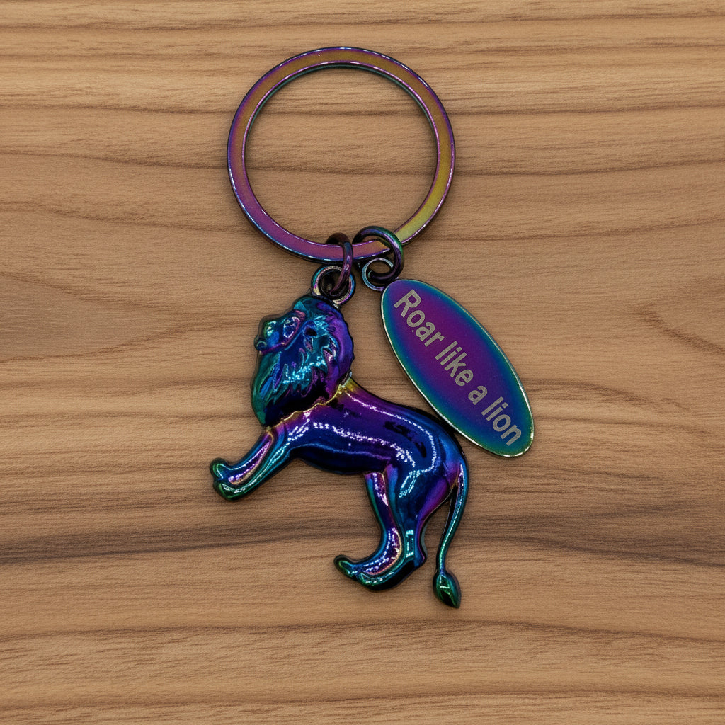 Keychain: “Roar Like A Lion”