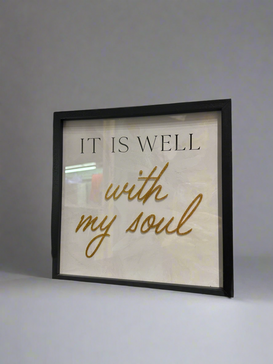 It is well with my soul