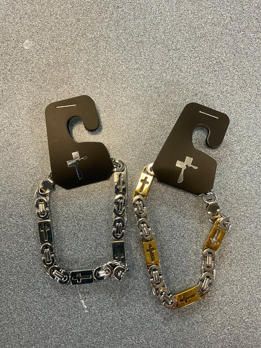 Bracelets: Chain with Cross