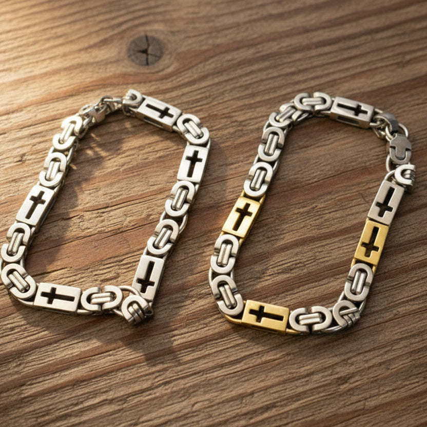 Bracelets: Chain with Cross