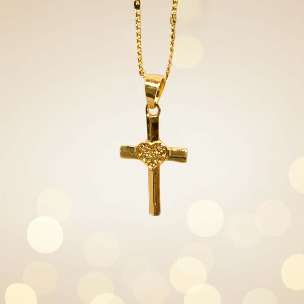Gold Cross Necklace