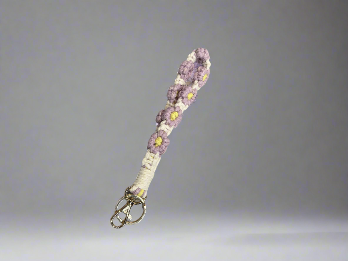 Crochet Wrist Keychain