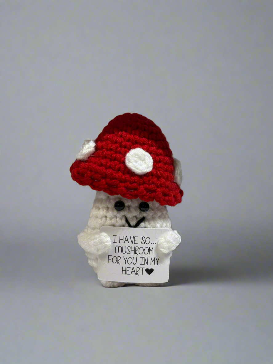 Crochet positive message
