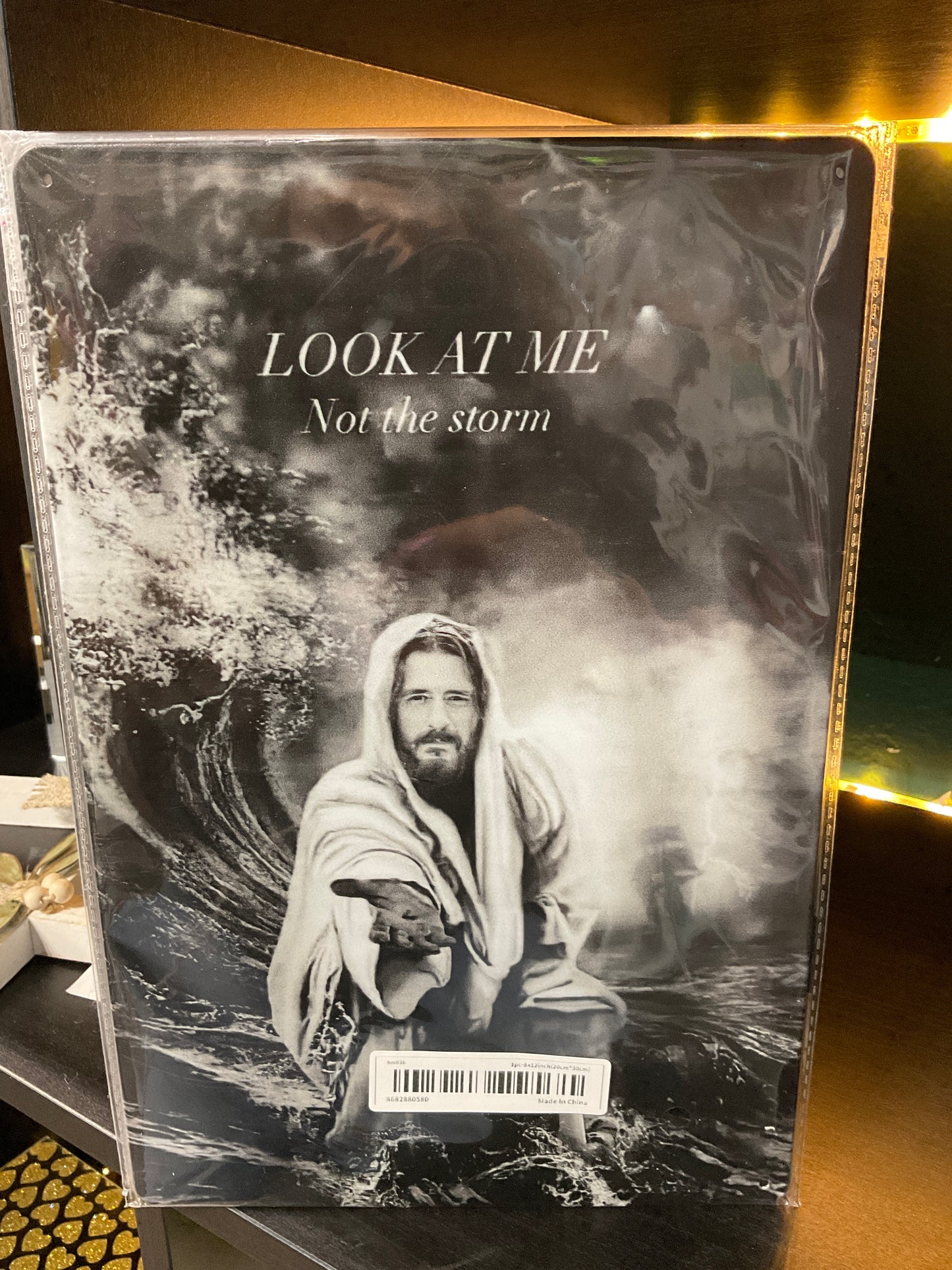 Medal frame look at me not the storm