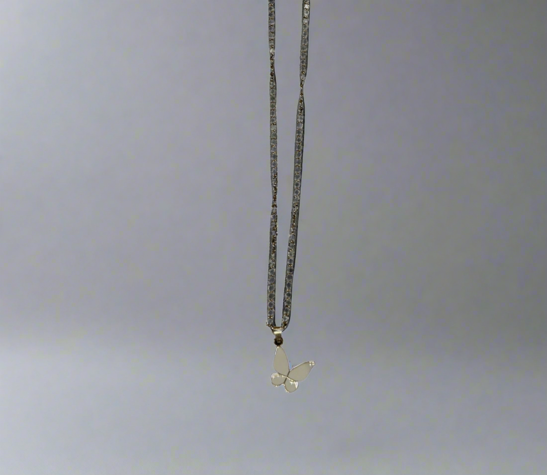 Color Butterfly Necklace