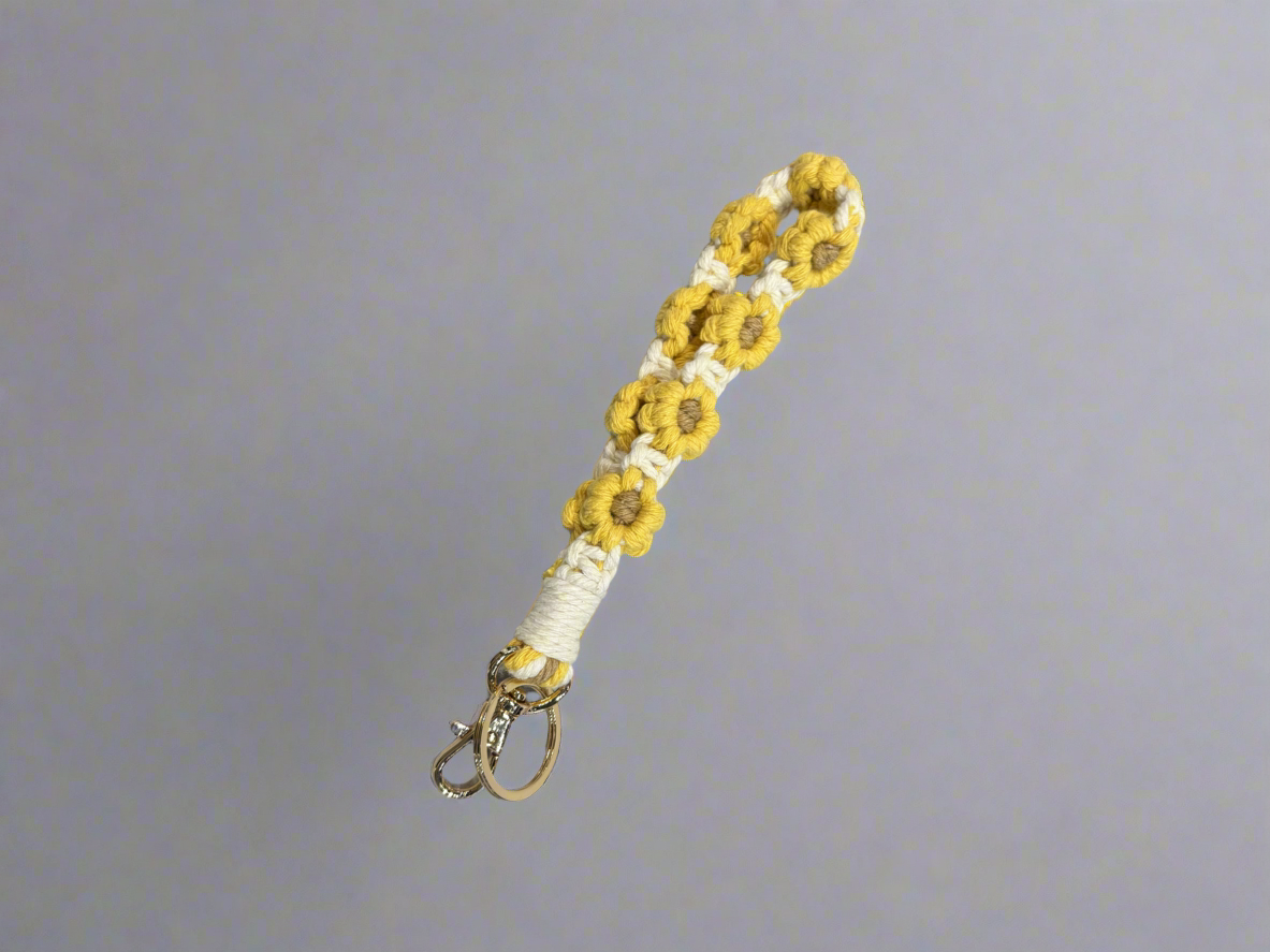 Crochet Wrist Keychain