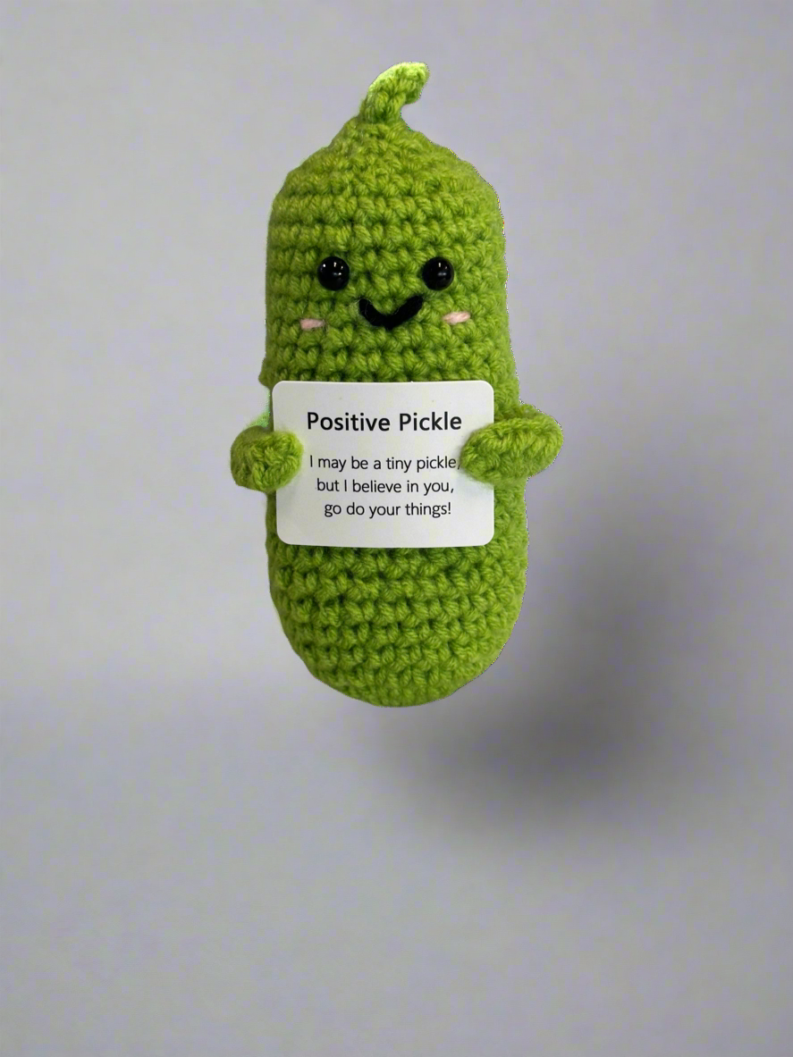 Crochet positive message