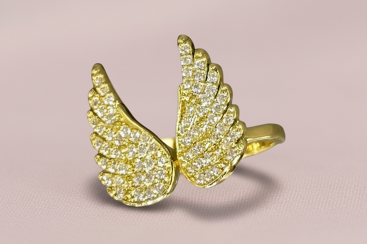 Ring: Jeweled Wings