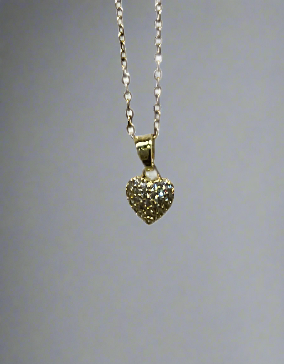 Heart Diamond Necklace