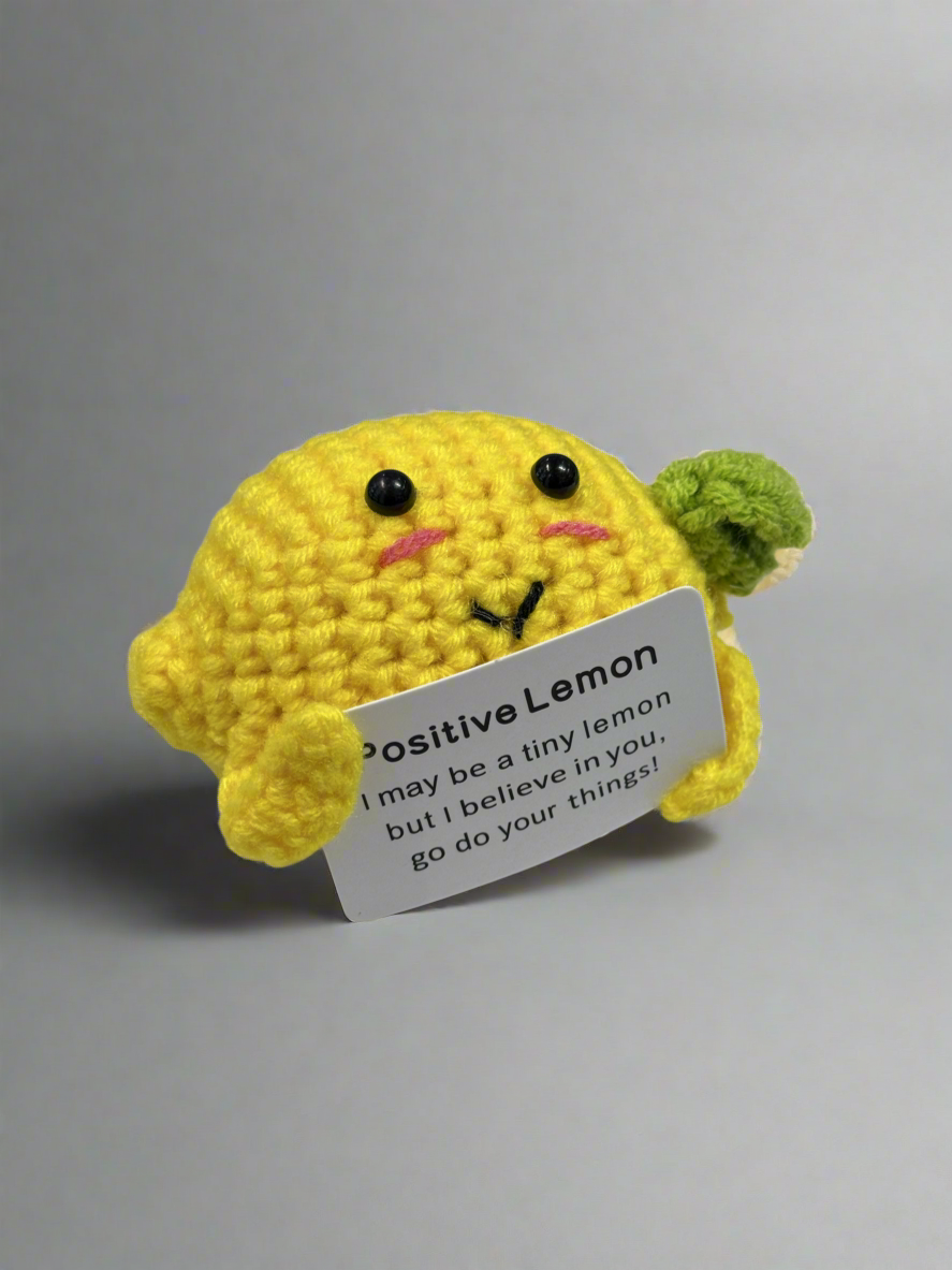 Crochet positive message