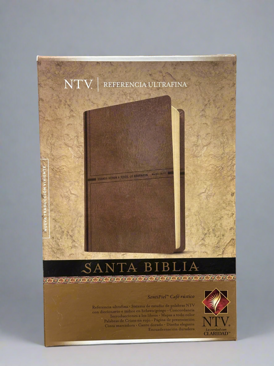 NTV Santa Biblia Referencia Ultrafina