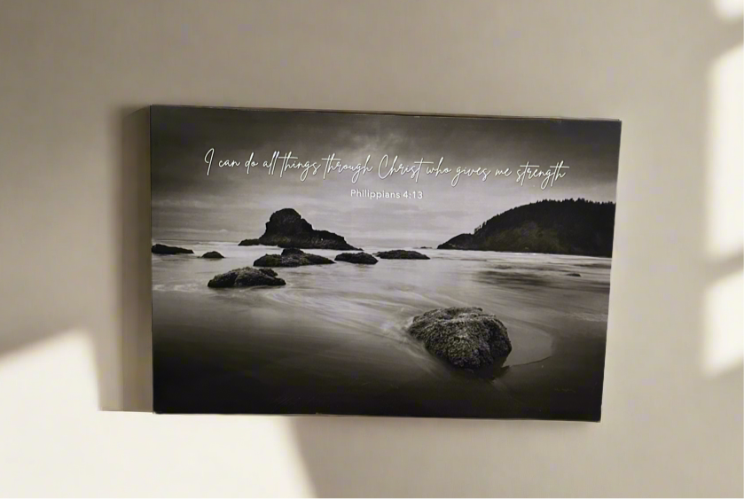 I can do all things through Christ who gives me strength Philippians 4:13