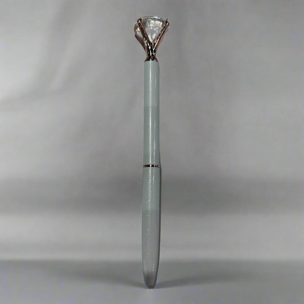 White Diamond top pen