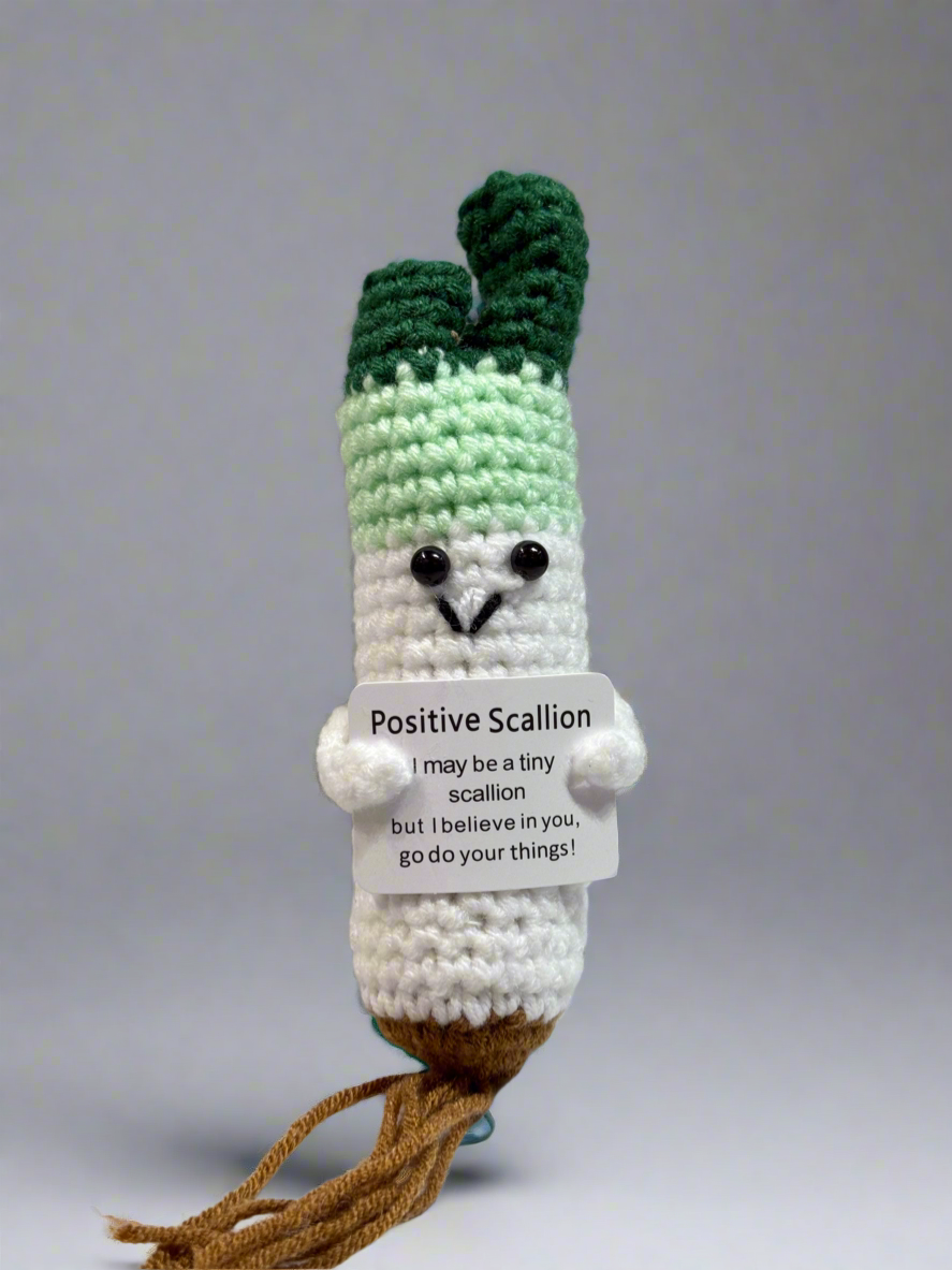 Crochet positive message