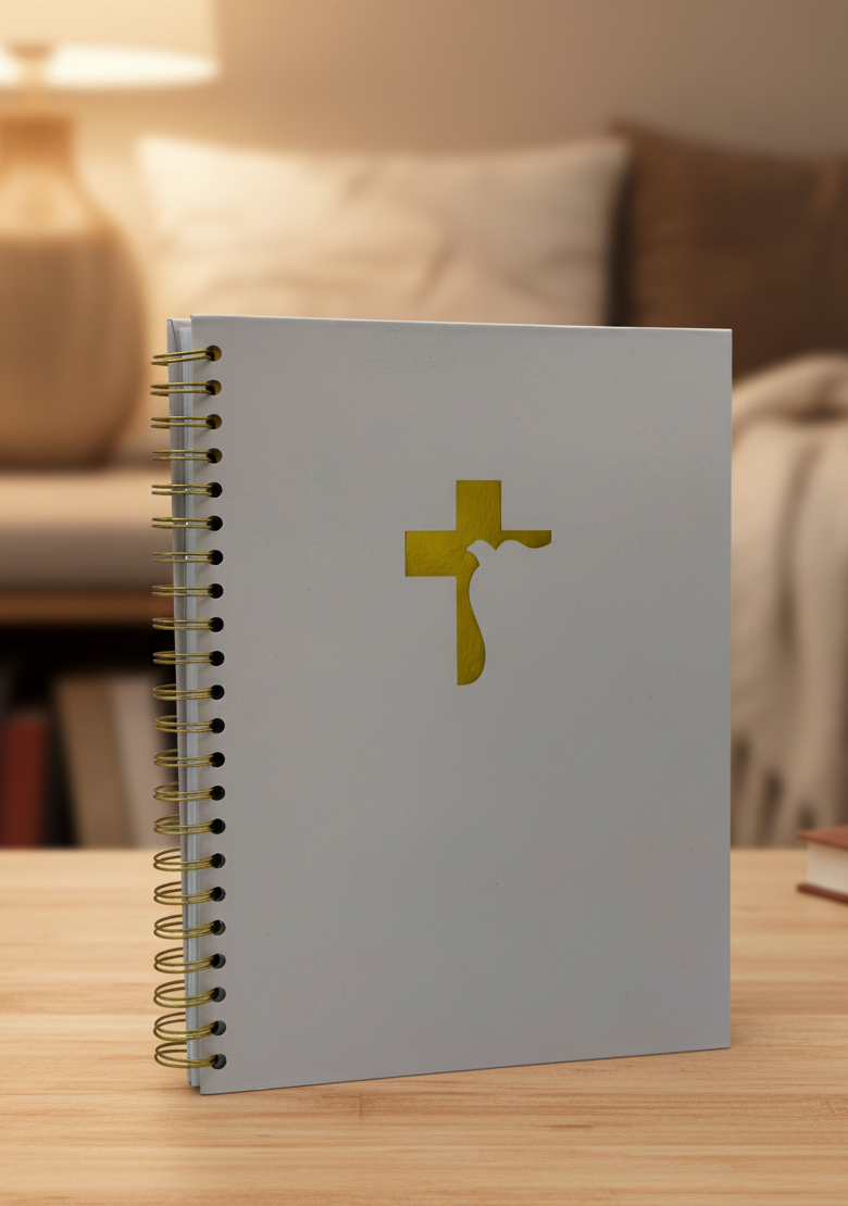 Notebook: Large Spiral Logo notebook